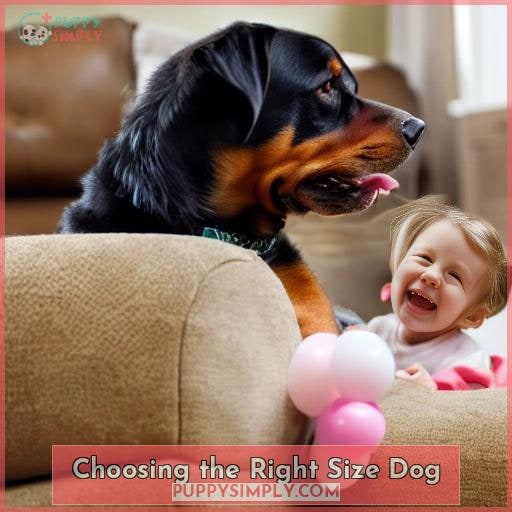 Choosing the Right Size Dog