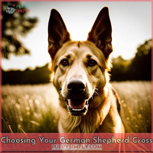 Choosing Your German Shepherd Cross