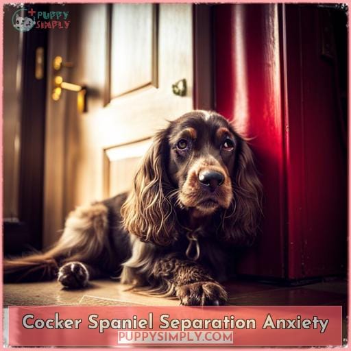 Cocker Spaniel Separation Anxiety