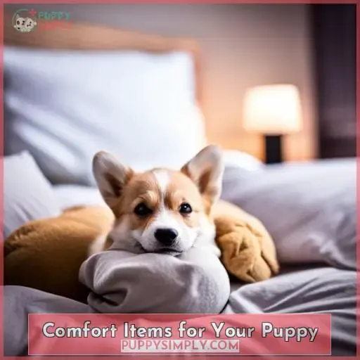 Comfort Items for Your Puppy