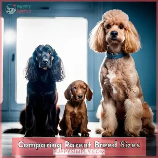 Comparing Parent Breed Sizes