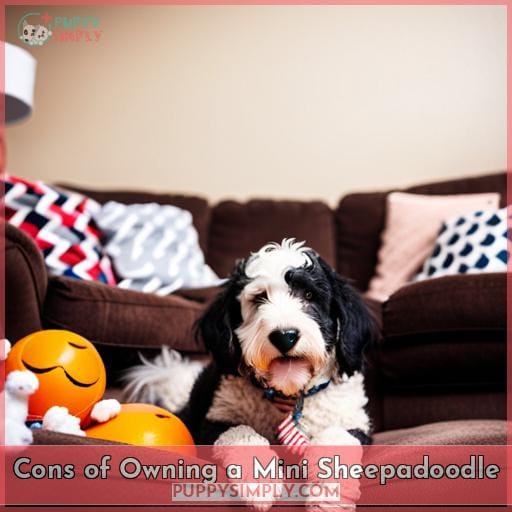 Cons of Owning a Mini Sheepadoodle