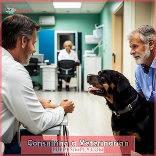 Consulting a Veterinarian