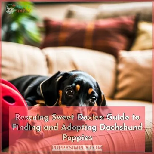 dachshund rescue guide how to find one and what it will be like
