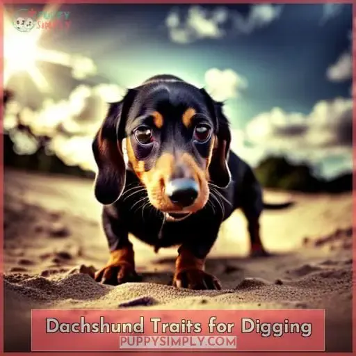 Dachshund Traits for Digging