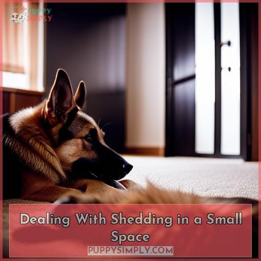 Dealing With Shedding in a Small Space