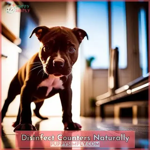 Disinfect Counters Naturally