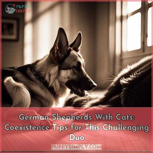 do german shepherds get along with cats do german shepherds get along with cats