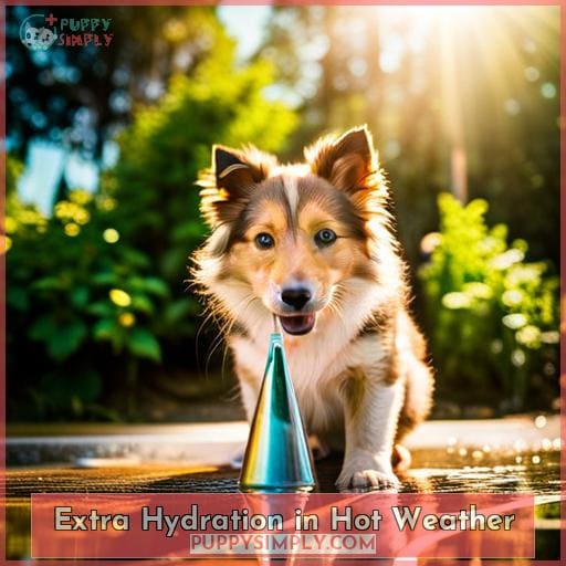 Extra Hydration in Hot Weather Extra Hydration in Hot Weather