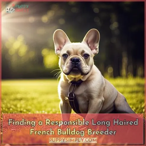 Finding a Responsible Long Haired French Bulldog Breeder
