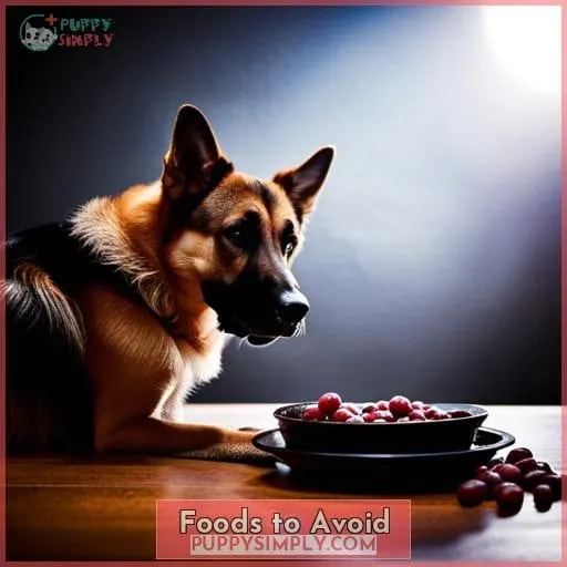 Foods to Avoid