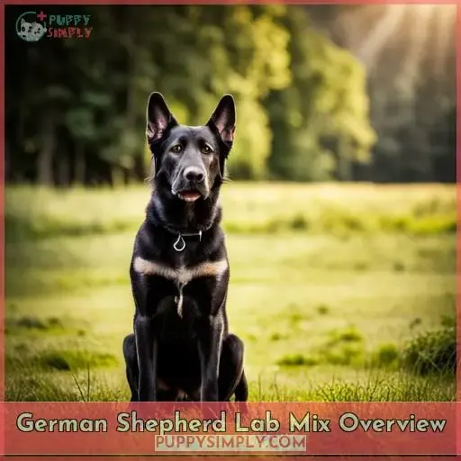 German Shepherd Lab Mix Overview