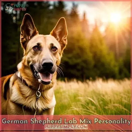 German Shepherd Lab Mix Personality