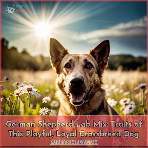 German Shepherd Lab Mix Traits of This Playful, Loyal Crossbreed Dog