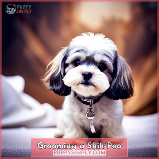 Grooming a Shih-Poo