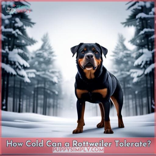 How Cold Can a Rottweiler Tolerate