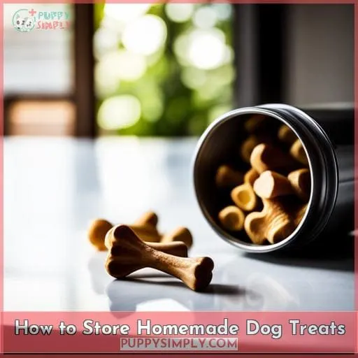 How to Store Homemade Dog Treats