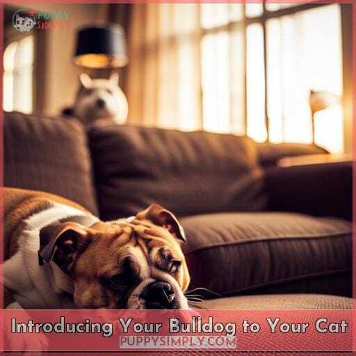 Introducing Your Bulldog to Your Cat Introducing Your Bulldog to Your Cat