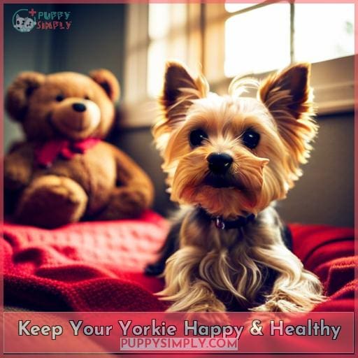 Keep Your Yorkie Happy & Healthy
