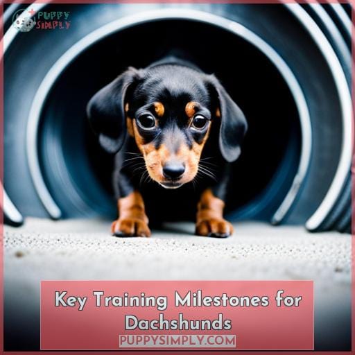 Key Training Milestones for Dachshunds