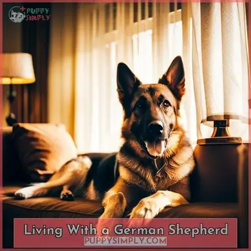 Living With a German Shepherd