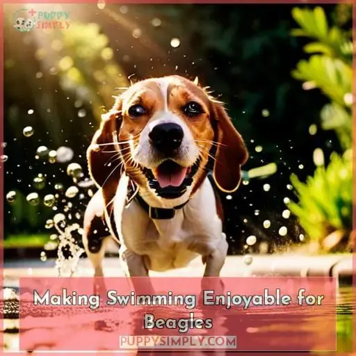 Making Swimming Enjoyable for Beagles