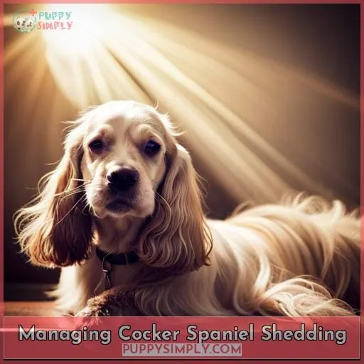 Managing Cocker Spaniel Shedding