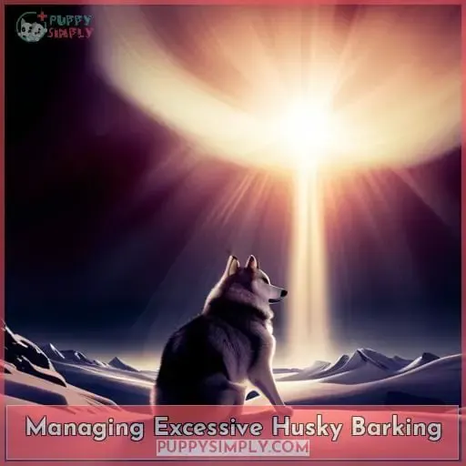 Managing Excessive Husky Barking