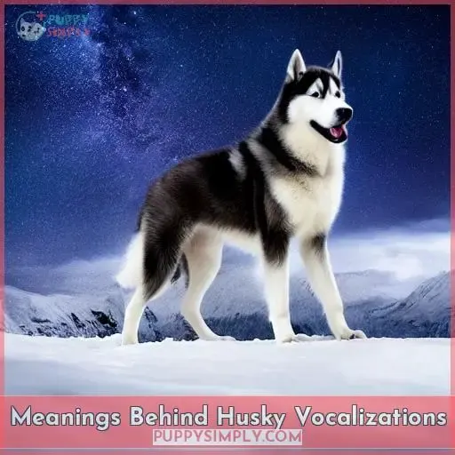 Meanings Behind Husky Vocalizations
