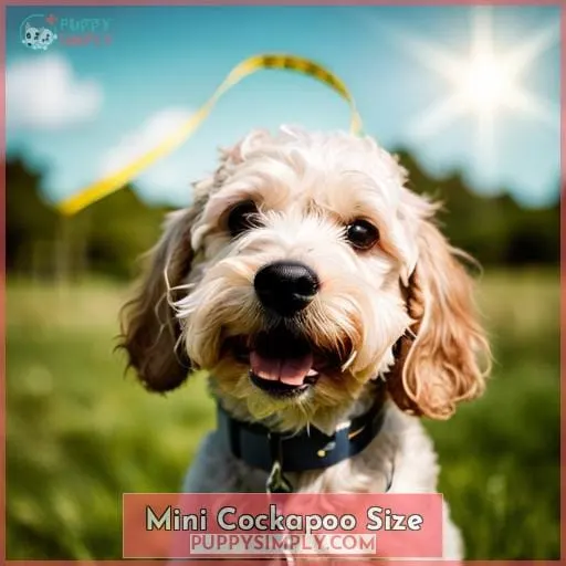 Mini Cockapoo Size