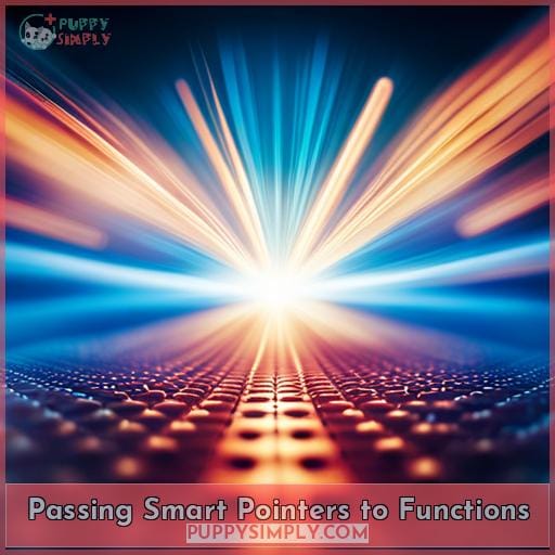 Passing Smart Pointers to Functions