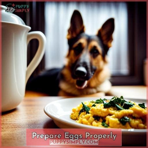 Prepare Eggs Properly Prepare Eggs Properly