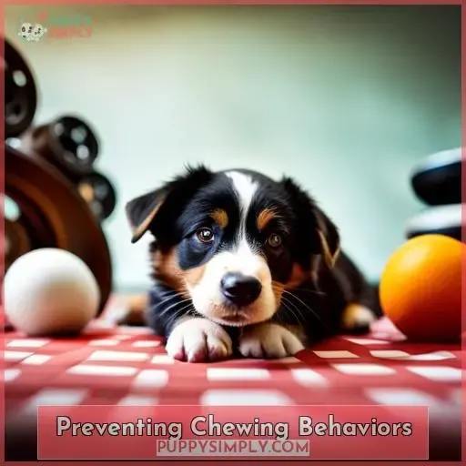 Preventing Chewing Behaviors