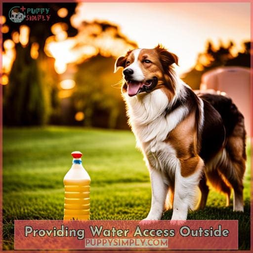 Providing Water Access Outside
