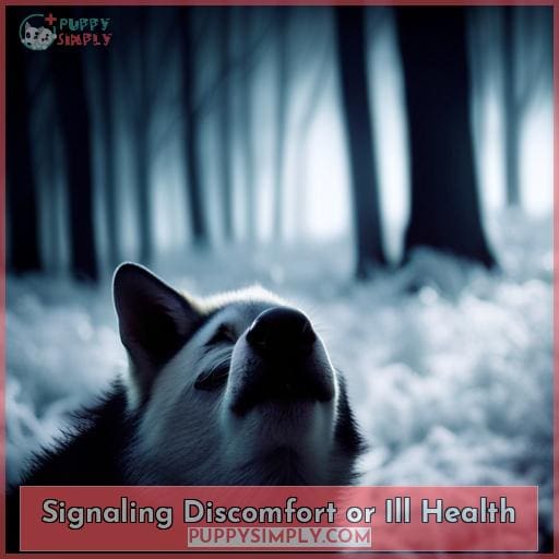 Signaling Discomfort or Ill Health