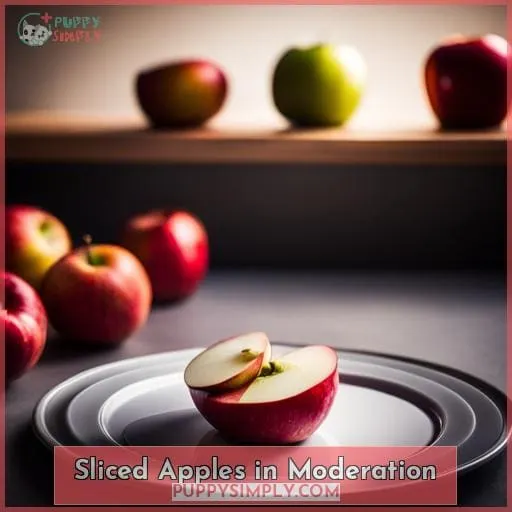 Sliced Apples in Moderation
