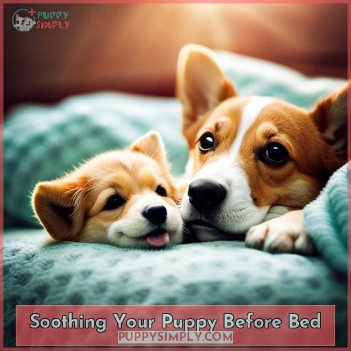 Soothing Your Puppy Before Bed Soothing Your Puppy Before Bed
