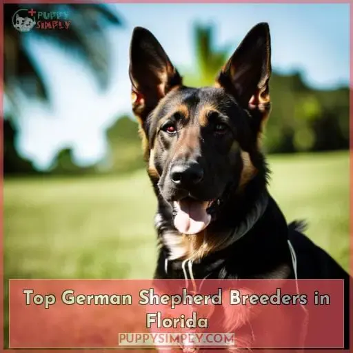 Top German Shepherd Breeders in Florida