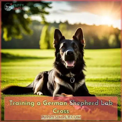 Training a German Shepherd Lab Cross