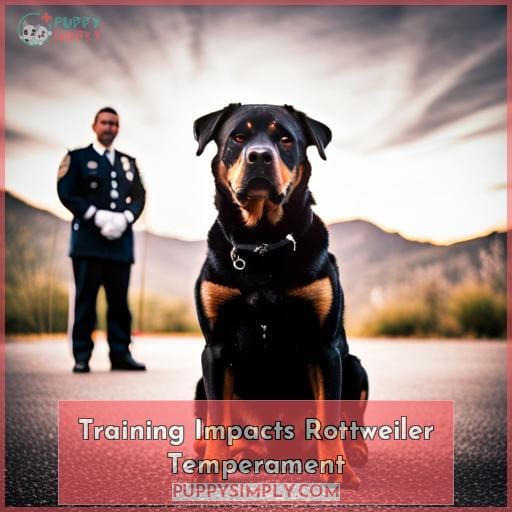 Training Impacts Rottweiler Temperament
