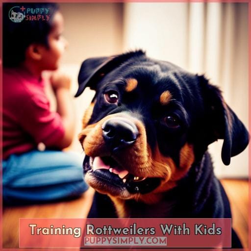 Training Rottweilers With Kids