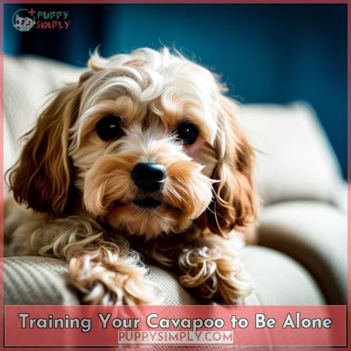 Training Your Cavapoo to Be Alone