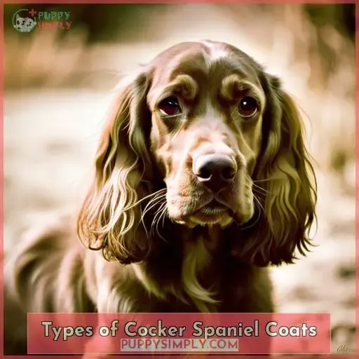 Types of Cocker Spaniel Coats