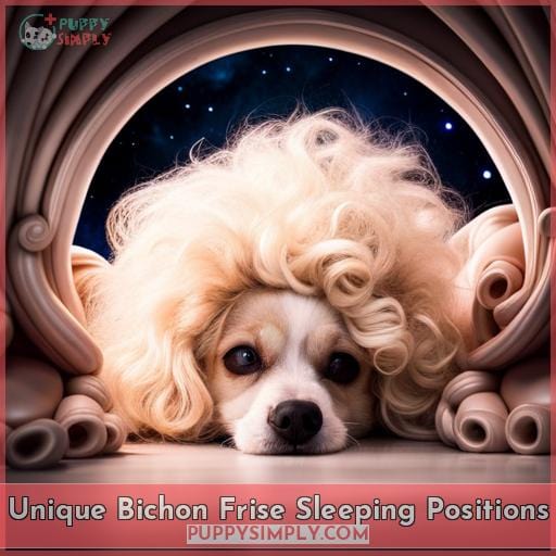 Unique Bichon Frise Sleeping Positions