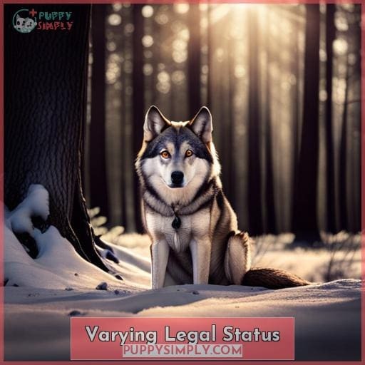 Varying Legal Status Varying Legal Status