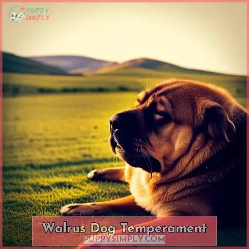 Walrus Dog Temperament