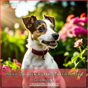 when do jack russell terriers stop growing