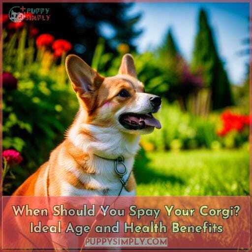 when should a corgi be spayed when should a corgi be spayed