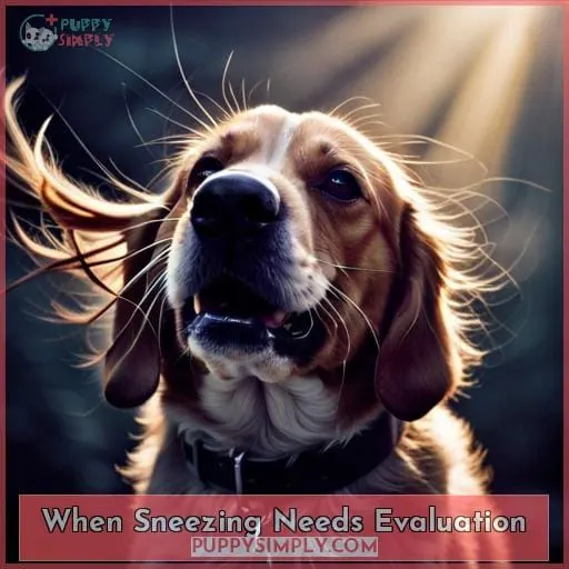 When Sneezing Needs Evaluation