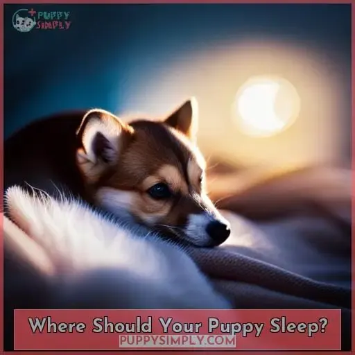 Where Should Your Puppy Sleep